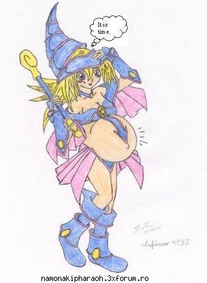 Dark magician Girl :d nu va suparati ,pls. - eee multe vrei!Uite-o insarcinata - Imagini Monstrii